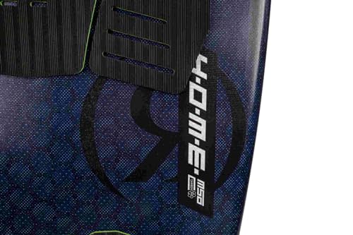 Ronix Wakesurf - H.O.M.E. Carbon Pro - M50 - Black/Volt Checkered - Blue