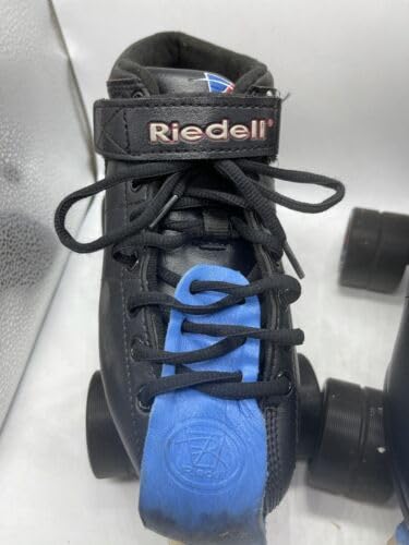 Generic Riedell R3 Cayman Men's Roller Derby Speed Skates Black Size 6