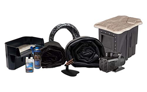 HALF OFF PONDS Hybrid 3000 Complete Water Garden and Pond Kit with EPDM Rubber Liner Black