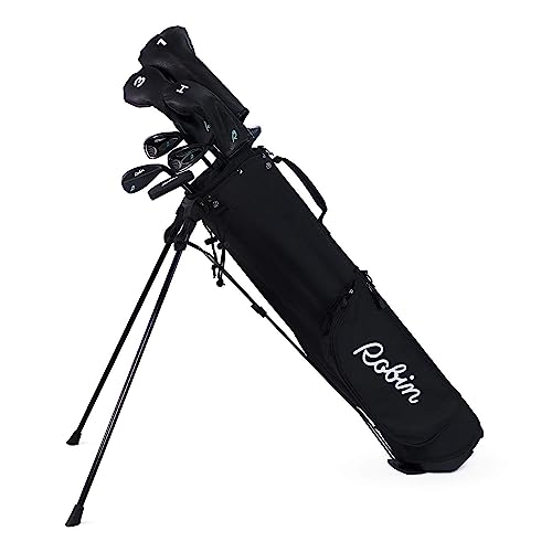 Robin Golf The Essentials 7-Club Junior Set Matte Black
