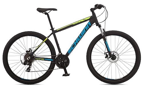 Schwinn Mesa 2 Adult Mountain Bike 21 Speeds 27.5 Inch Wheels Large Aluminum Frame Black