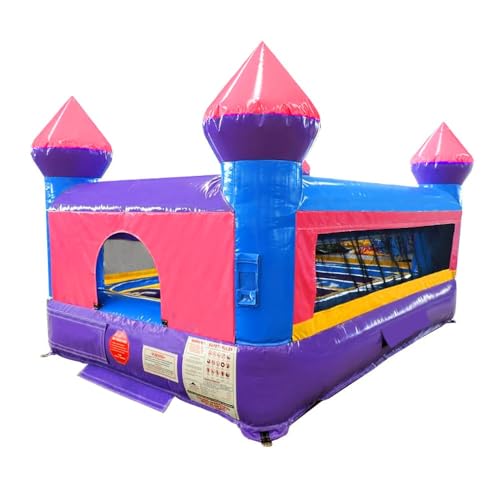 TentandTable Inflatable Bounce House Commercial Grade 12' x 8' x 8' Classic Pink