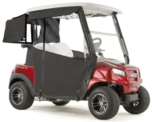 Golf Cart King Pro-Touring Enclosure for Club Car Onward with Bag Cover Black