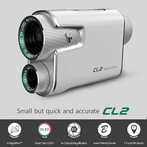 Certified Brands Golf Laser Rangefinder with Auto Slope 6X Magnification 700 Yard Range