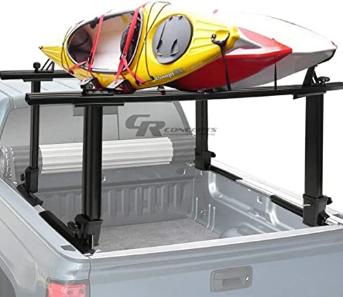 Generic Kayak 16X71 Double BAR Pickup Truck Bed Rack Mount Ladder Trunk Canoe Carrier