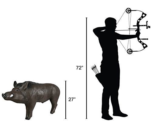 Delta McKenzie Russian Boar 3D Target Black