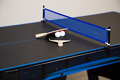 Hathaway Bandit 5-Ft Multigame Table Black