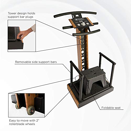 LifetimeVibe Whole Body Vibration Plate Cherrywood