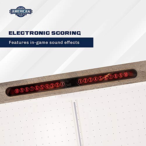 American Legend Kirkwood 84” Air Powered Hockey Table Brown