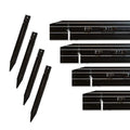 Dreamscape Cleanline Landscape Aluminum Edging 1/8 x 4 x 8 Black Anodized 120'