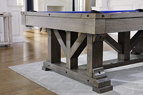 Playcraft Cross Creek 7' Slate Pool Table Pewter
