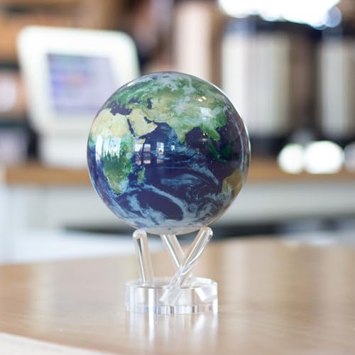MOVA 8.5" Satellite Map Globe with Cloud Cover Acrylic