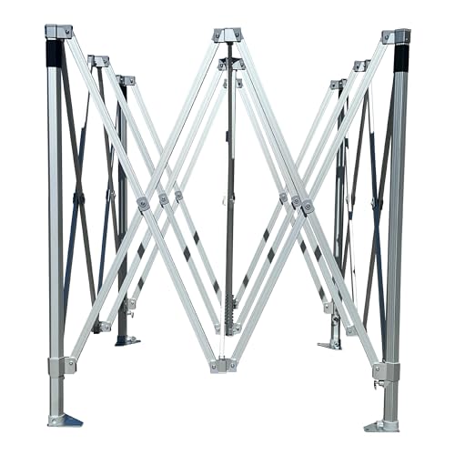 Pro Expo 10x10 Heavy Duty Aluminum Canopy Tent Package Waterproof Fireproof White