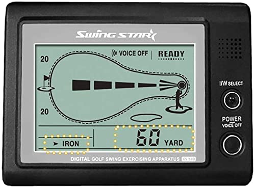 LeTkingok Indoor Digital Swing Practice Golf Trainer