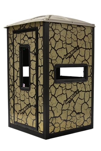 MUDDY Gunner Box Blind Steel Wall Cracked MUD CAMO Multi
