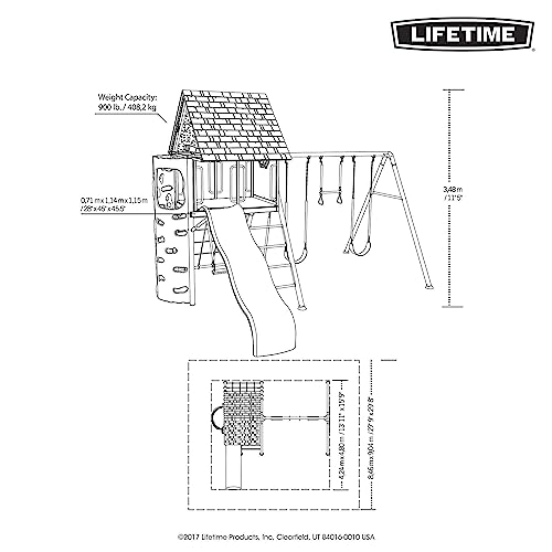 Lifetime Big Stuff Swing Set Playset Primary