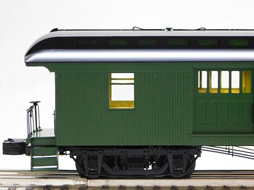 LIONEL TRAINS Canadian National Wood Baggage Coach 2 Pack O Gauge Natural Color