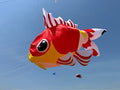 TiffyDance Super Large Goldfish Kite 7m/23ft Red