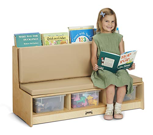 Jonti-Craft Literacy Couch Wheat