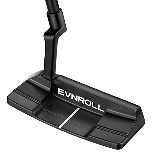 Evnroll 2023 EV2 MidBlade Putter RH Black Silver