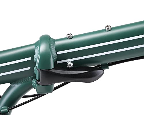 ZiZZO Forte Heavy Duty Folding Bike 20-Inch Green 8