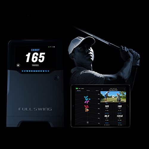Full Swing Kit Golf Portable Launch Monitor Black-Gray