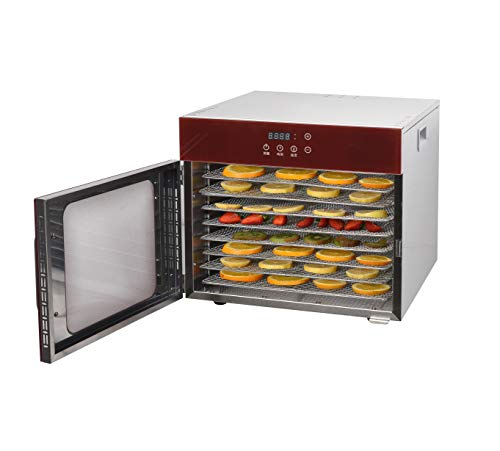 Kolice Commercial 8-Layer Food Dehydrator with Digital Control