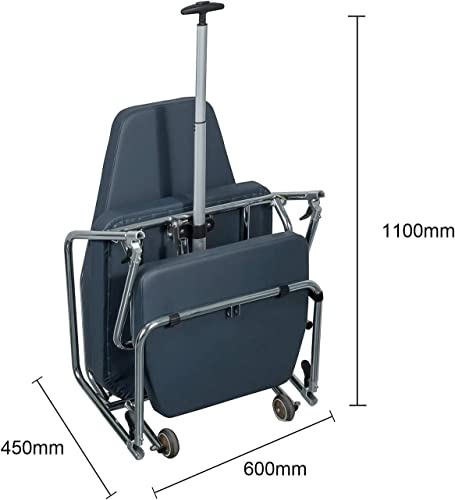 mrhugoo Microfiber Leather Dentist Chair Assistant Stool with Wheels and Instrument Tray