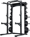 French Fitness SHR80 Single Half Rack Black