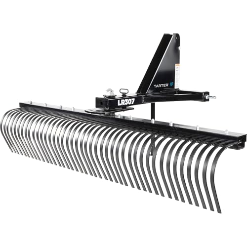 TARTER 300 Series Landscape Rake 7ft Working Width 84in Category 1