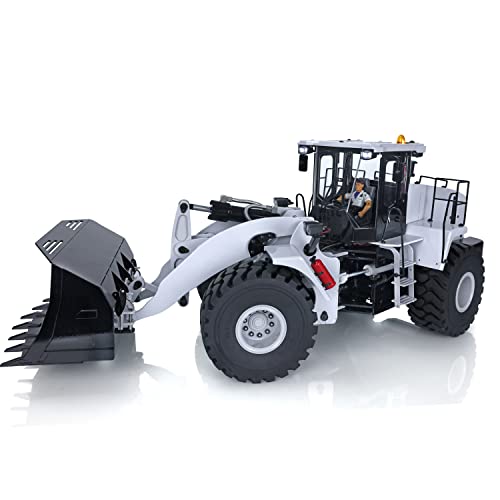 TOUCAN RC HOBBY Xdrc 1/14 Metal Hydraulic RC Loader White