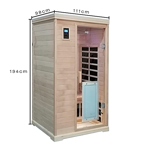 Tailake Two Person Infrared Sauna Room Yellow
