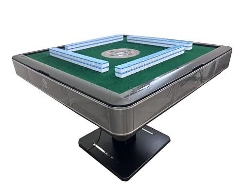 usamjtable Ultra Thin Folding Automatic Mahjong Table 40mm Gray