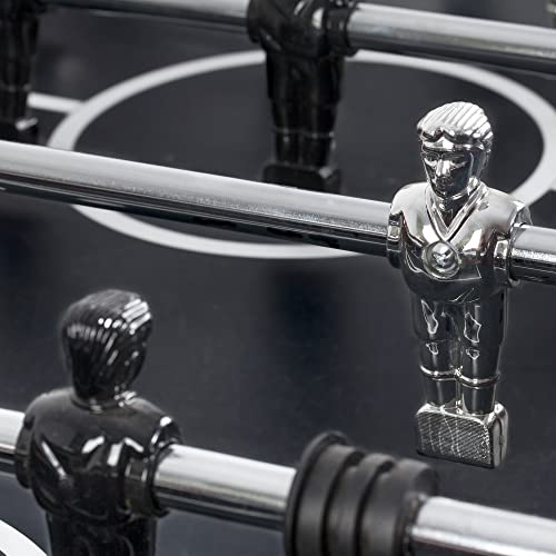 Hathaway Millennium 55-in Pro Series Foosball Table Mahogany/Black