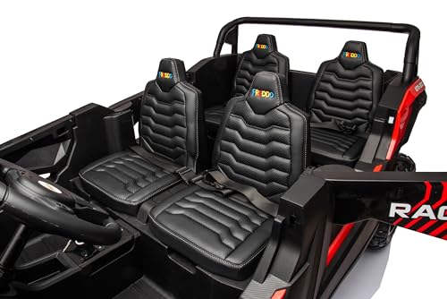 Freddo Beast XL 48V 4WD Electric Dune Buggy for Kids Red