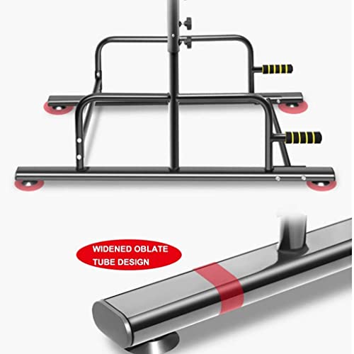 CSDM.AI Fitness Household Horizontal Bars Adjustable Height Pull Up & Dip Station