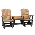 American Furniture Classics Double Glider w/Table Cedar and Black