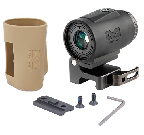 Meprolight Mepro Tru-Vision Reflex Sight and MMX3 Magnifier Tactical Combo Pack Tan