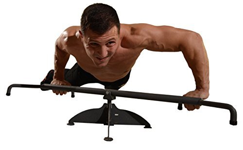 Suples Spartan Bar + Workout Video Link - Olympic Athletes - Arm, Chest, Back, Core Home Gym Workouts