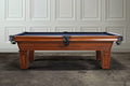 Empire USA - Corona Slate Pool Table w/ Premium Billiards Accessories (8FT) American Walnut