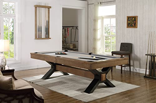 Empire USA Plank & Hide Nichols Billiard Pool Table Sorrell Brown