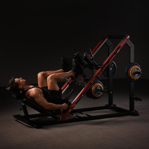NANAUE Leg Press Hack Squat Machine Commercial Grade Black