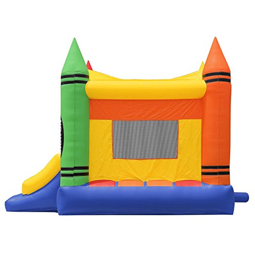 Inflatable HQ Crayon Castle Commercial Bounce House 100% PVC