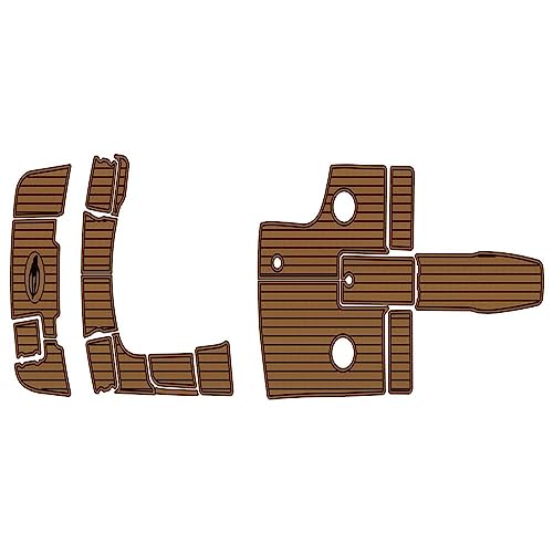 Valman EVA Faux Teak Decking Floor Pad for 2007 Chaparral 220 SSI - Multiple Color Options