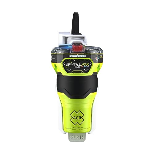 ACR GlobalFix V5 AIS EPIRB Survival Kit with ResQLink View RLS PLB, Yellow