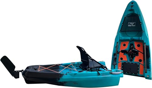 Reel Yaks Rapido 10.8ft Modular Fin Drive Fishing Kayak Gray