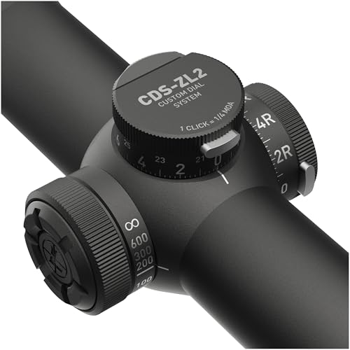 Leupold VX-6HD Gen 2 4-24x52 CDS-SZL2 Side Focus Illum. FireDot Duplex Matte Finish