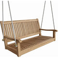 Anderson Teak Del-Amo Straight Swing Bench No Cushion 48" Multi Color