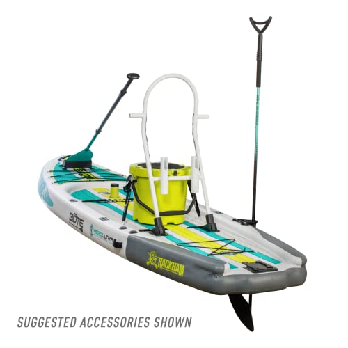 BOTE Rackham Aero Inflatable Paddle Board Blow Up iSUP 11 Foot Full Trax Jade