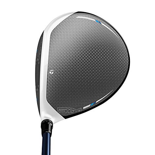 TaylorMade SIM MAX Driver, SIM MAX Fujikura Ventus Red 5, 12.0 Degree Loft, Right Hand, Senior Flex Black Titanium Blue